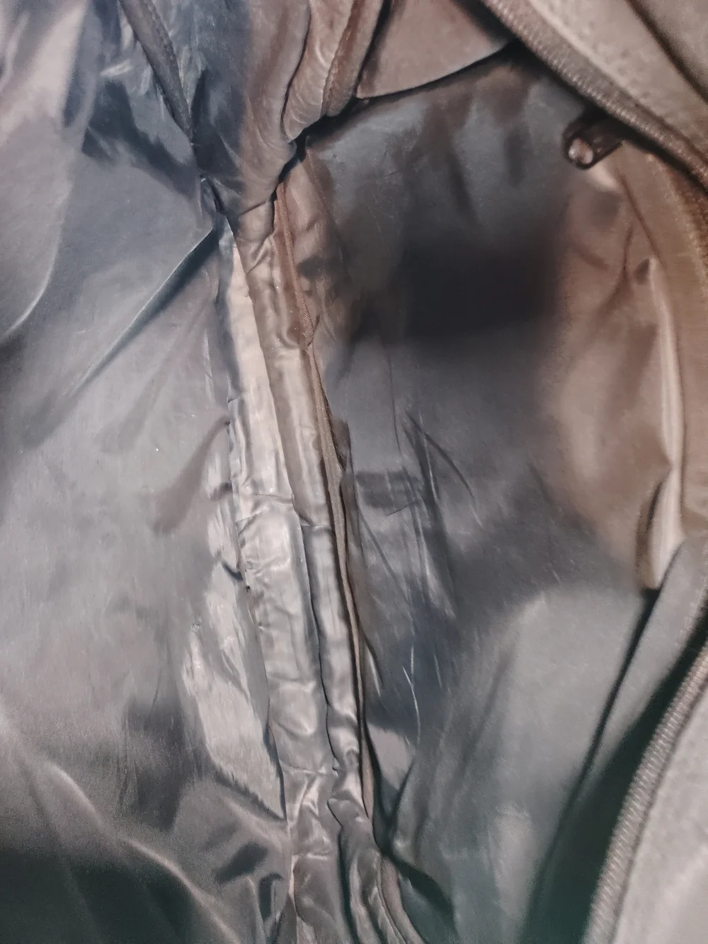 Black Leather Briefcase /Laptop Bag - Unbranded